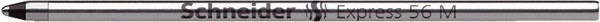Kugelschreibermine EXPRESS 56, M, schwarz, dokumentenecht