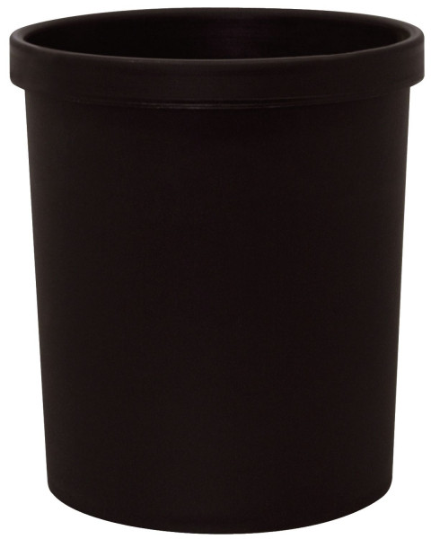 Sicherheitspapierkorb, 18 Liter - schwarz, Ø min/max: 250/290 / 330 mm hoch