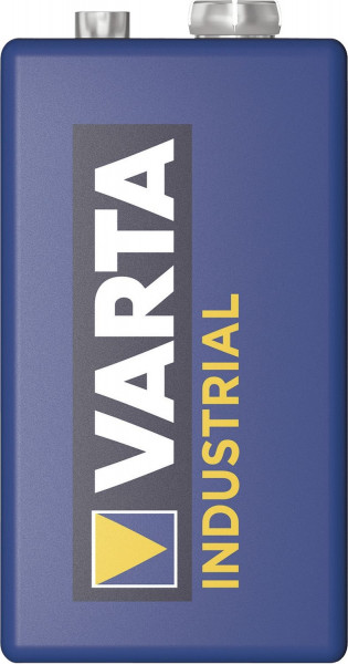 Varta Batterie INDUSTRIAL 9V E-Block - Alkaline 4022 6LR61