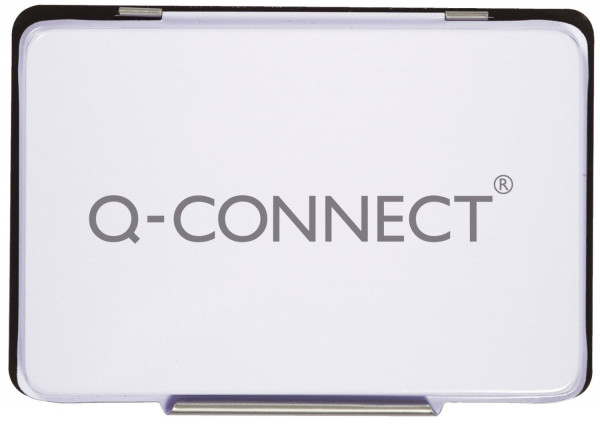 Q-Connect Stempelkissen 9x5,5cm schwarz Typ3