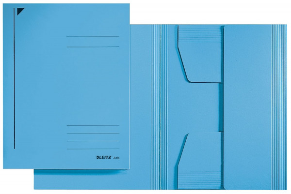 Leitz 3924 Jurismappe, blau A4, Karton