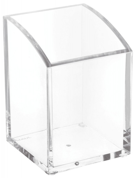 Acryl-Stifteköcher, 1 Fach, 70 x 104 x 70 mm, glasklar
