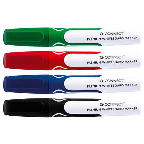 Q-Connect® Whiteboard Marker Premium, 1,5x3 mm, sortiert 4 Farben
