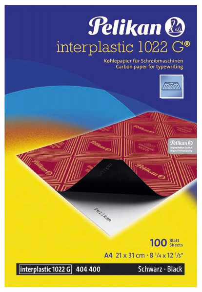 Kohlepapier interplastic 1022 G® - A4, 100 Blatt