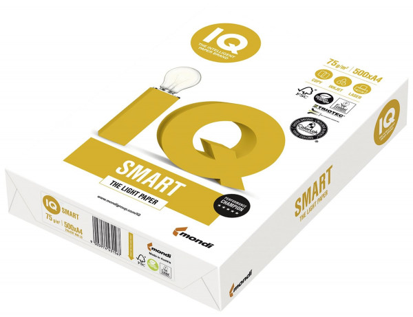 Mondi IQ smart - A4, 75g weiß, 500 Blatt