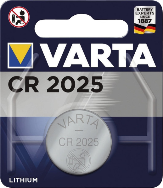 Varta Knopfzelle Lithium CR2025, 3 V